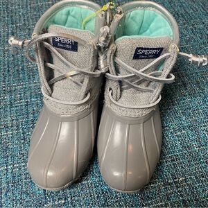 Sperry Kid Saltwater Duck Boots